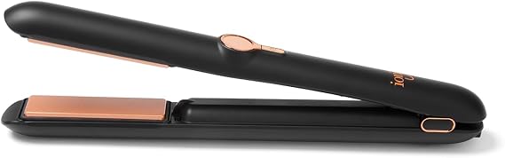 Ion Luxe Cordless Flat Iron 1", Travel Friendly, 35 Minutes of Charge, 6 Heat Settings, AutoShut Off, No Cord Tangling