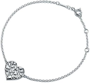 Tiffany Co tbd2034 Paloma Picasso Olive Leaf Heart Bracelet
