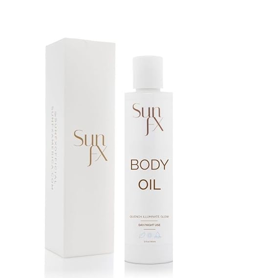 Ultra Hydrating Cheeky-Sunshine Body Oil for Smooth Satin Skin | Prolong Spray & Self Tanning Formula | Light Weight Non Greasy Deeply Hydrating | 6 fl oz