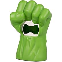 Marvel Avengers Hulk Bottle Opener - Open Your Beverage Like A Super Hero - Officially Licensed - Bar Man Cave Gift for Adults, Men, Dad - 6 Inches