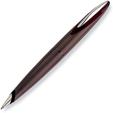 Cross Verve Merlot Ball-Point Pen with 18 Karat White Gold Plated Appointments