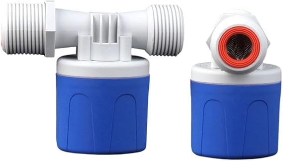 Float Valve with Self-Regulating Water Inlet Shut Off for Tanks Barrels and Cisterns Compatible with Standard 3/4 Fittings (3/4 inch internal)