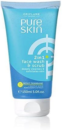 Oriflame Pure Skin Scrub Face Wash Deep Action by Oriflame