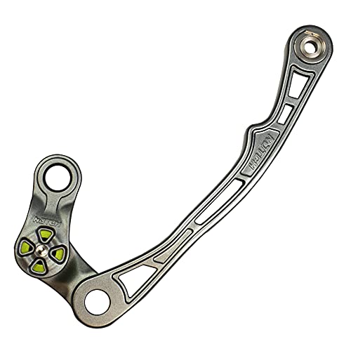 Notch Fusion Rope Wrench Tether with Multiple SRS Attachment Points, Hot Forged Aluminum Construction Resists Twisting or Bending, Rope diameter range 11-13mm, MBS: 23kN Body, 8kN Pulley 54440