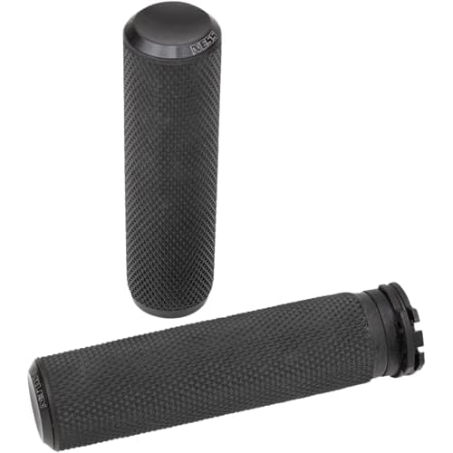 Arlen Ness Grip Knurled CBL BLK