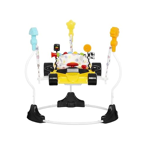 Dream On Me Champ Activity Center and Jumper in Yellow