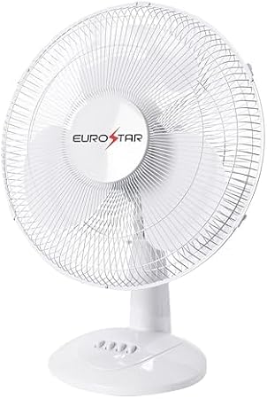 EUROSTAR FDF16W 16" Oscillating Desktop Fan