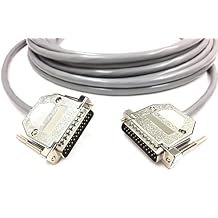 150ft DB25 Male to DB25 Male RS232 Cable 24 AWG Made in USA