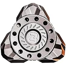 MCZHI EDC Gear Stainless Steel Haptic Slider Finger Toy + Clicker Tool Pocket Toy Pushing Relaxing Tool Clicker
