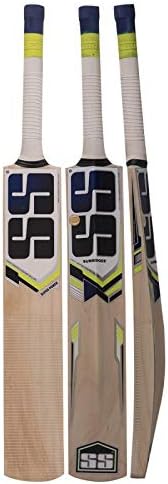 Skihi Ss Kashmir Willow Leather Ball Cricket Bat, Exclusive Cricket Bat For Adult Full Size With Full Protection Cover (Super Power)