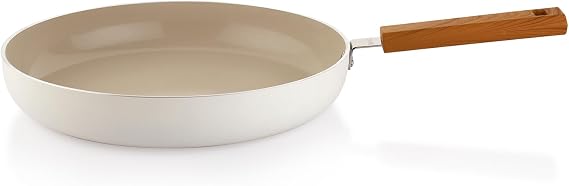 Schafer Ceramoni Seramik Tava 30 Cm-Krem
