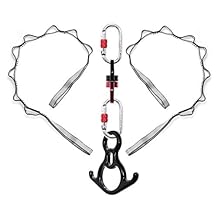Dasking Aerial Silk Dance Hardware kit for Acrobatic Flying Dance Rescue 8 & Swivel & Carabiners Yoga Slings for Yoga Equipment
