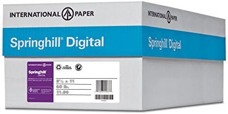 Springhill 11 x 17 Gray Copy Paper, 24lb Bond/60lb Text, 89gsm, 500 Sheets (1 Ream) Colored Printer Paper with Smooth Finish Versatile and Flexible Computer Paper 024048C