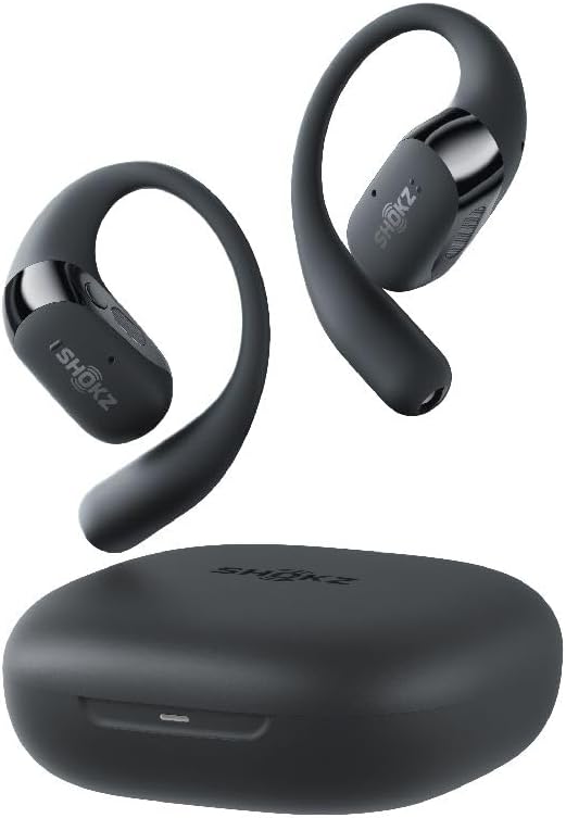 Shokz, OpenFit 2+ Headphones, Black, One Size