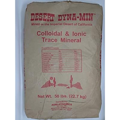 Desert Dyna-Min - Colloidal and Ionic Trace Mineral - 50lb Bag