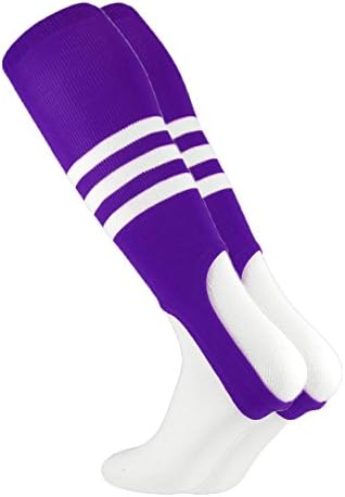 MadSportsStuff Baseball Stirrups Softball Stirrups with Stripes for Boys Girls Men Women Pattern B 3 Stripe