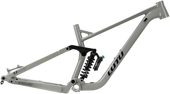 27.5er/29er Full Suspension Mountain Bike Frame Travel 140mm Boost Frame 12x148mm Thru Axle Enduro Frame 16''/18'' Disc Brake DH/AM/XC Downhill Frame with Rear Shocks