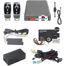 EASYGUARD PKE Remote Starter NFC Lock Unlock System Only Fit for Mercedes Benz 16-18 A CLASS/16-18 CLA/ 15-18 GLE/ 15-18 GLA/15-18 GLS/13-15 ML/13-15 GL with Factory Push Start Button.