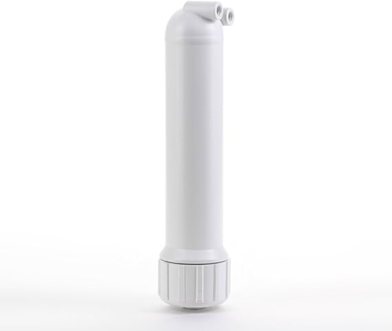Hydronix MH03-1812WH-QC Quick Connect RO Membrane Housing for 30, 50, 75, 100 & 125 GPD membranes - White, 1/4" QC Ports