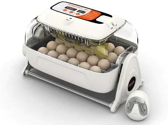 R-Com RCOM King Suro 20 Fully Automatic Digital Egg Incubator Plus Free Candler