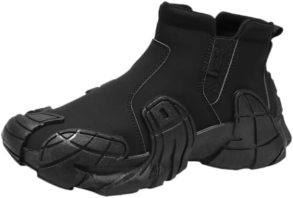 Men's Fashion Sneakers - Casual & Stylish, Thick Sole for Height Boost, Non-Slip & Durable, Warm Faux Leather for All Seasons
