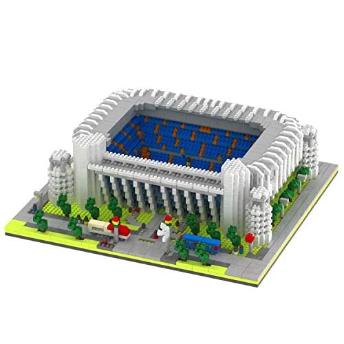 Santiago Bernabeu Stadium Building Blocks Football Stadium Building Set Madrid Soccer Stadium Architecture Model 4685PCS