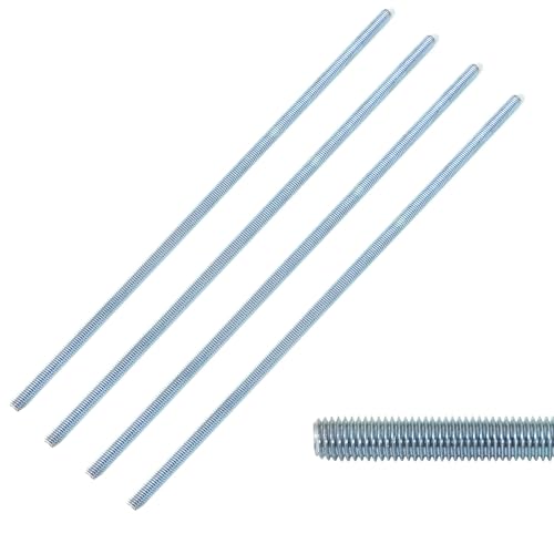 Fully Threaded Rod, Zinc Plated Finishing, 516 -18 Thread Size, 12 Length, Right Hand Threads