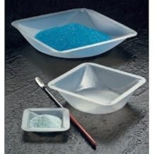 Plastic Square Weigh Boats Large Dish 100pk