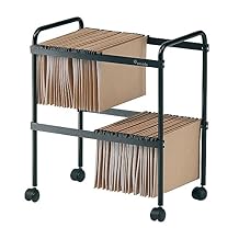 Rocada Folder Holder File Folder for Hanging Files Document Bag Black Dimmable Capacity for 80 Folders