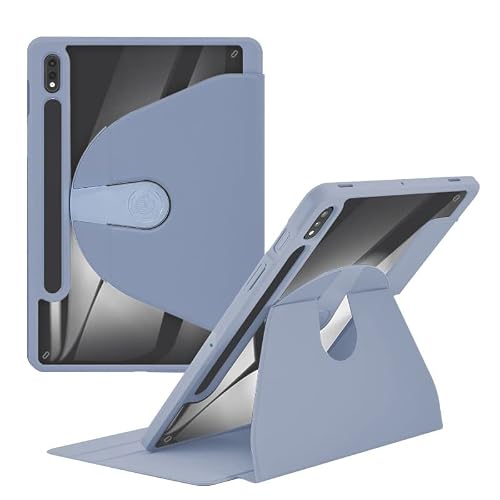 Heavy Duty Protection Case Compatible with Sumsung Galaxy Tab S7S8 11 inch 2020 T870875,360 Rotating Stand Smart Tablet Cover,Hard PC Back Shell Slim Case Hard Shell Folio Case Cover,Auto SleepWak