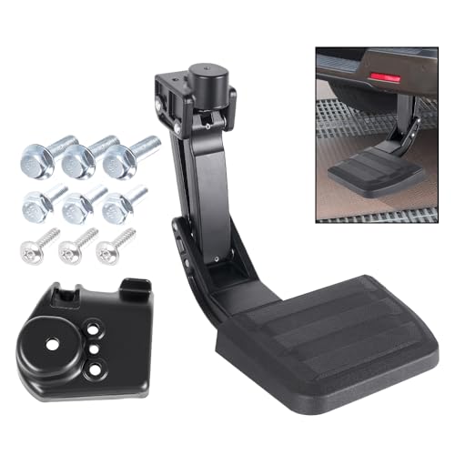 Rear Bed Step Retractable Bed Step Bumper Step for 2024-2025 Toyota Tacoma Accessories,Replaces PT392-35920 2024 Tacoma