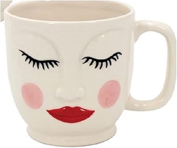 Man & Woman Face Mug (Woman)