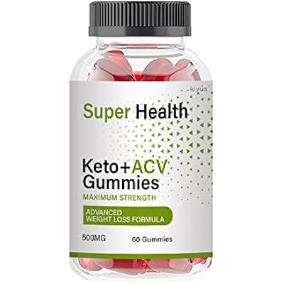 Super Health Keto ACV Gummies - SuperHealth Keto Plus ACV Gummies Single, 60 Gummies