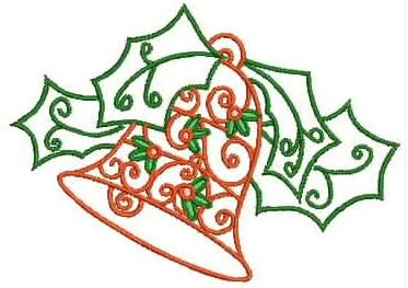 Threadart Bundles - Christmas Filigree Machine Embroidery Designs | Machine embroidery design set on USB stick; Works with all types of embroidery machine formats.