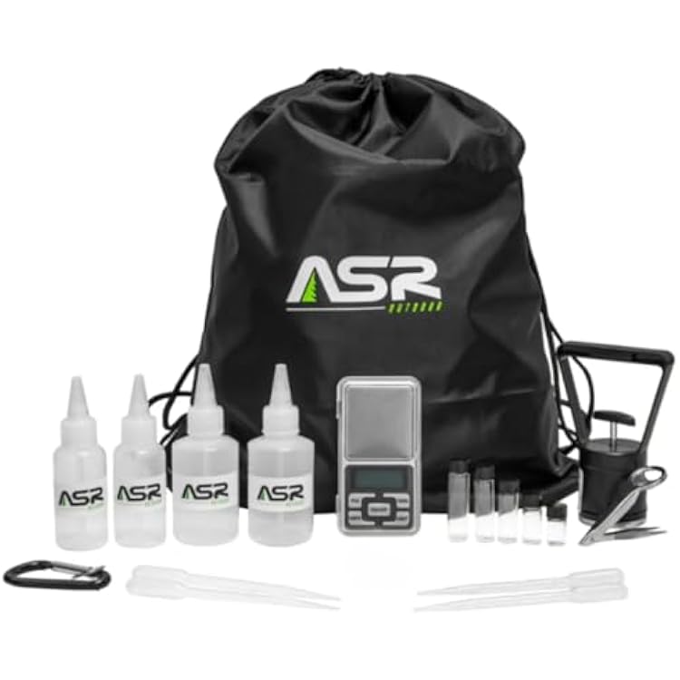 ASR Outdoor Complete Fine Gold Recovery Kit Gold Prospecting Equipment, 18pc