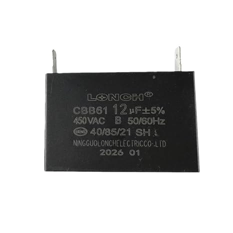 New Generator Capacitor 450 VAC 12uF 12f 50/60Hz CBB61 40/85/21