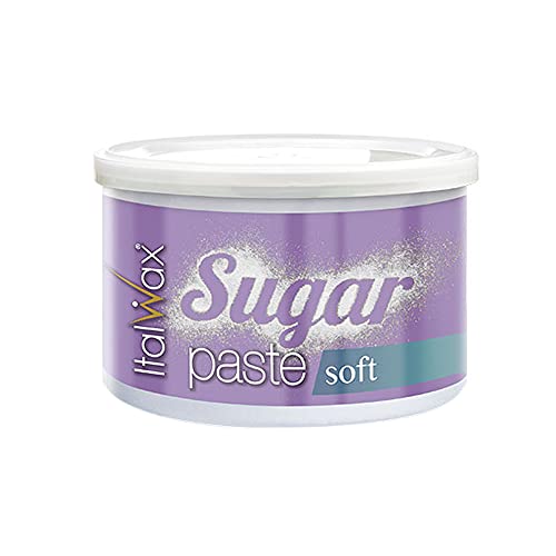 Italwax Sugar Paste Soft 600g  21.16 oz - 100% natural - Medium consistency sugar wax for hair removal - Recomended for use in warm premises