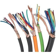 Resistant Cable 2-5 Core Bending Resistant Copper Wire, 1m Drag Wire Shielded Cable, Connection Spindle Inverter PVC Flexible Wire Outdoor Wire (Color : Signal line 5x0.3)