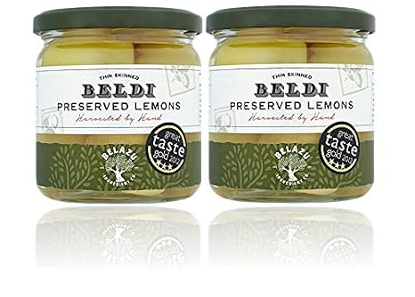 Belazu Beldi Preserved Lemons (350g) - Pack of 2