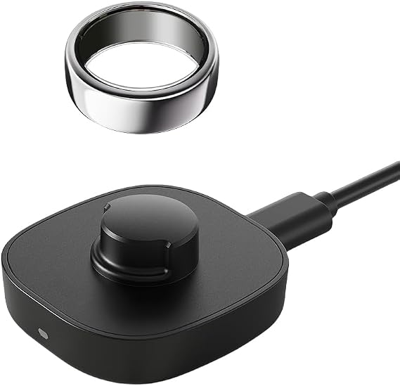 Oura Ring Gen3 Charger Compatible - Size 12 - Fast Charging Dock with USB-C Cable for Smart Rings 12