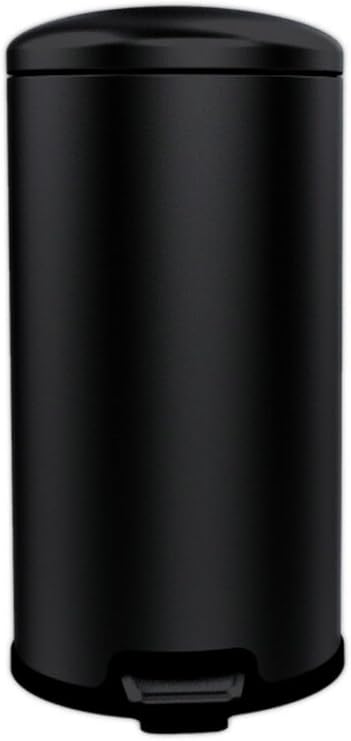 Primanova ME840606 Dumpster with Convex Lid 40Lt Interior, Black