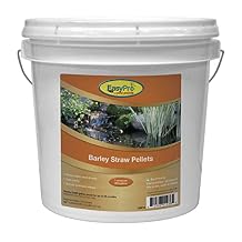 EasyPro EBP10 Barley Straw Pellets - All Natural Fast Acting Formula Derived from Barley Straw for Clean, Clear Water. Easier to Use Than Bales. Safe for Use with Aquatic Life and Pets. - 10 lb. Pail