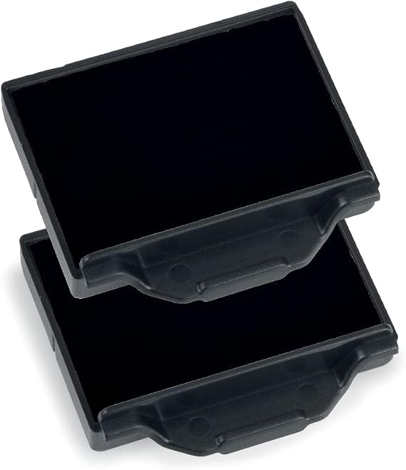 Trodat Professional Line 5030 Ink Cartridges Replacement for Dater Black [Pack 2] | Pack of 2, smudge-proof, no fading - non-fading, print dries quickly, indelible, archivable