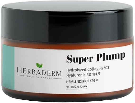 Herbaderm Super Plump Plumper Collagen + Hyaluronic 3d Moisturizing Cream