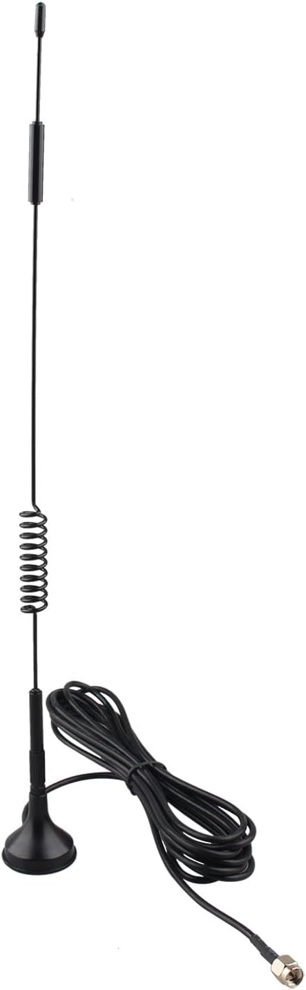 4G LTE Antenna 12dBi MIMO SMA Male Aerial Magnetic Base with 3m/9.8ft Cable Compatible with Vodafone O2 Three EE Huawei Netgear TP-Link 4G LTE Router Modem Hotspot CPE Gateway Modular