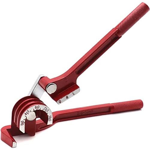 HTTMT- 3-IN-1 Tubing Bender Brake Line Copper Brass Aluminum Steel Bender Tool US SHIP [PN: ET-TOOL029-RED]
