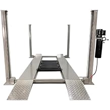 TRIUMPH NSS8TL 8000Lbs Taller Longer 4 Post Storage Service Car Auto Lift Truck Hoist
