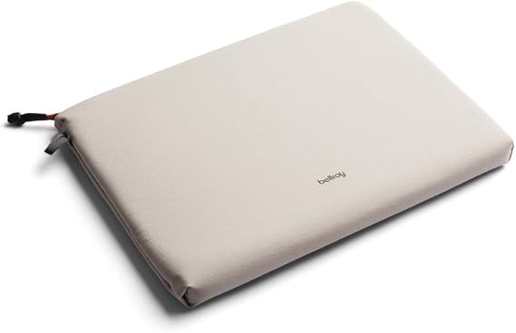 Bellroy Lite Laptop Sleeve, 14-inch Padded Cover - Ash