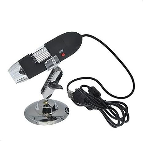 BANGWEIER Portable USB Digital Microscope 25X ~200X Magnification Mini Microscope Camera