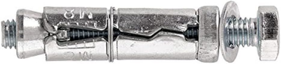 Molly Solid Hook Bolt Shield Anchor, 14 x 50 mm - Pack of 2